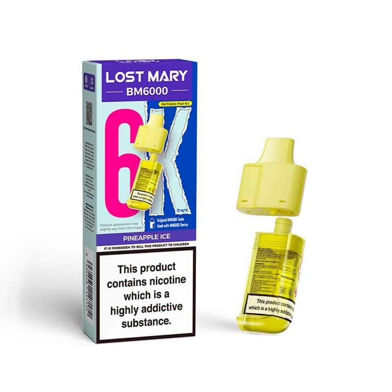 Lost Mary 6000 Refill Pods Vapourette Lost Mary 6000 Refill Pods Vapourette