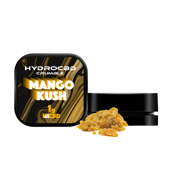 Hydrovape 80% H4 CBD Crumble 1g - Mango Kush