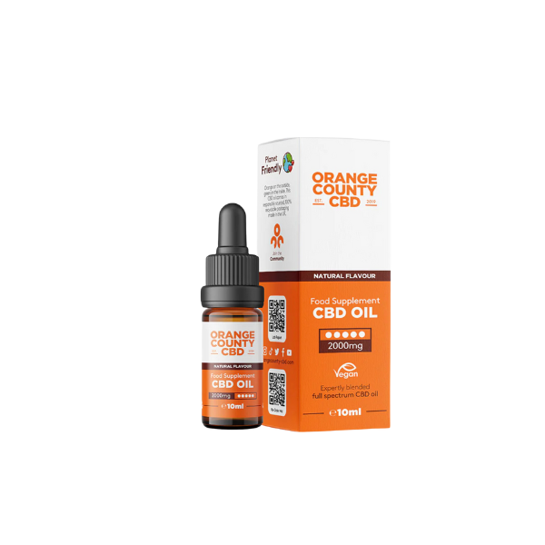 Orange County CBD 1000mg Full Spectrum CBD Oil - 10ml