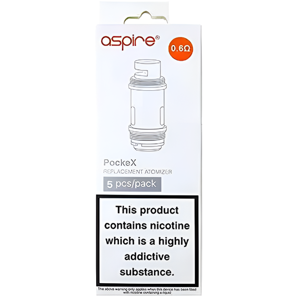 Aspire PockeX Replacement Coils - Pack of 5