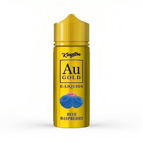 0mg AU Gold By Kingston 100ml Shortfill E-liquid (70VG/30PG) - Blue Raspberry