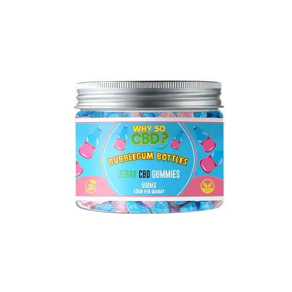 Why So CBD? Bubblegum Bottles 500mg
