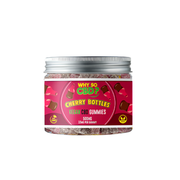 Why So CBD? Cherry Bottles 500mg