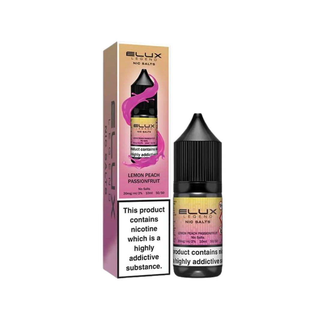Elux Legend Lemon Peach Passionfruit Nic Salt 10ml