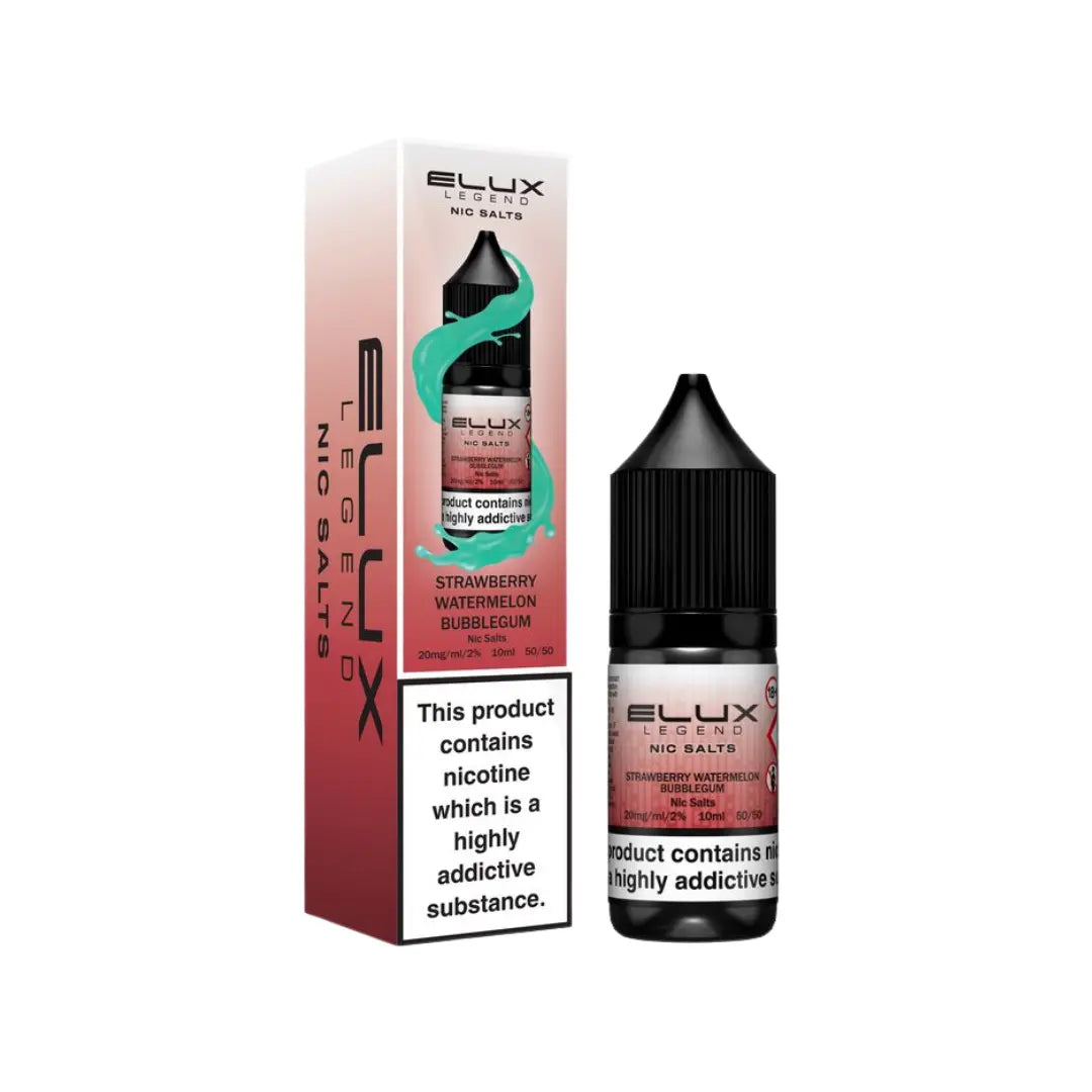 Elux Legend Strawberry Watermelon Bubblegum Nic Salt 10ml