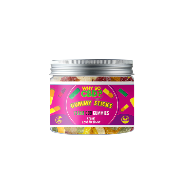 Why So CBD? Gummy Sticks 500mg