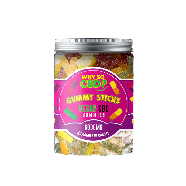 Why So CBD? Gummy Sticks 6000mg