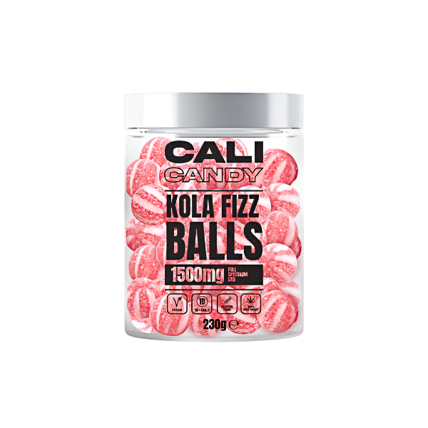 CALI CANDY MAX 1500mg Full Spectrum CBD Vegan Sweets - Kola Fizz
