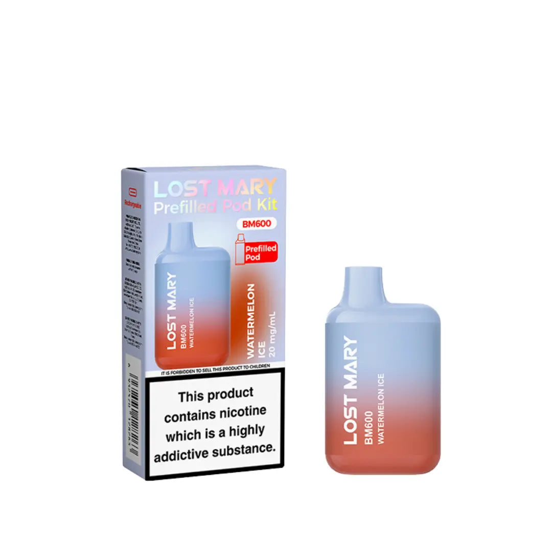 Lost Mary BM600 Rechargeable Kit – Watermelon Ice