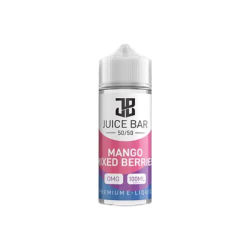 Juice Bar Shortfill 100ml E-Liquid - Mango Mix Berries