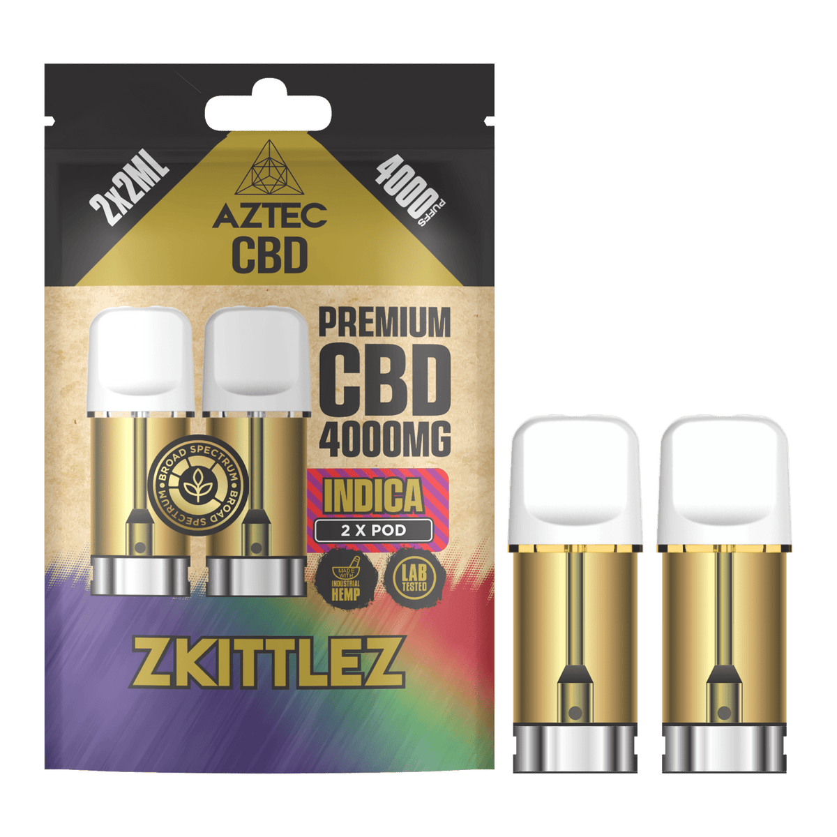 Aztec CBD Pod Refills 4000mg