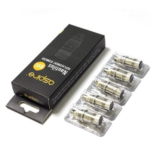Aspire Nautilus Coils (5 pack) – 1.8Ω (10-14W)