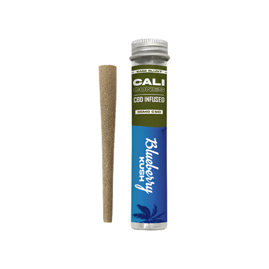 Cali Cones Sage 30mg Full Spectrum CBD Infused Cone - Blueberry Kush