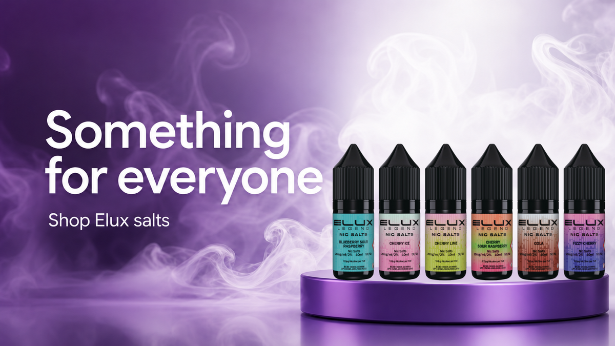 Elux nic salts - Something for everyone