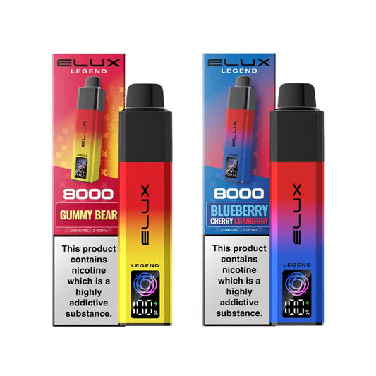 Elux Legend 8000 Rechargeable Kit
