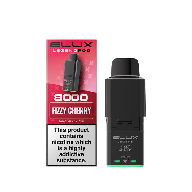 Elux Legend 8000 Refill Pod – Fizzy Cherry