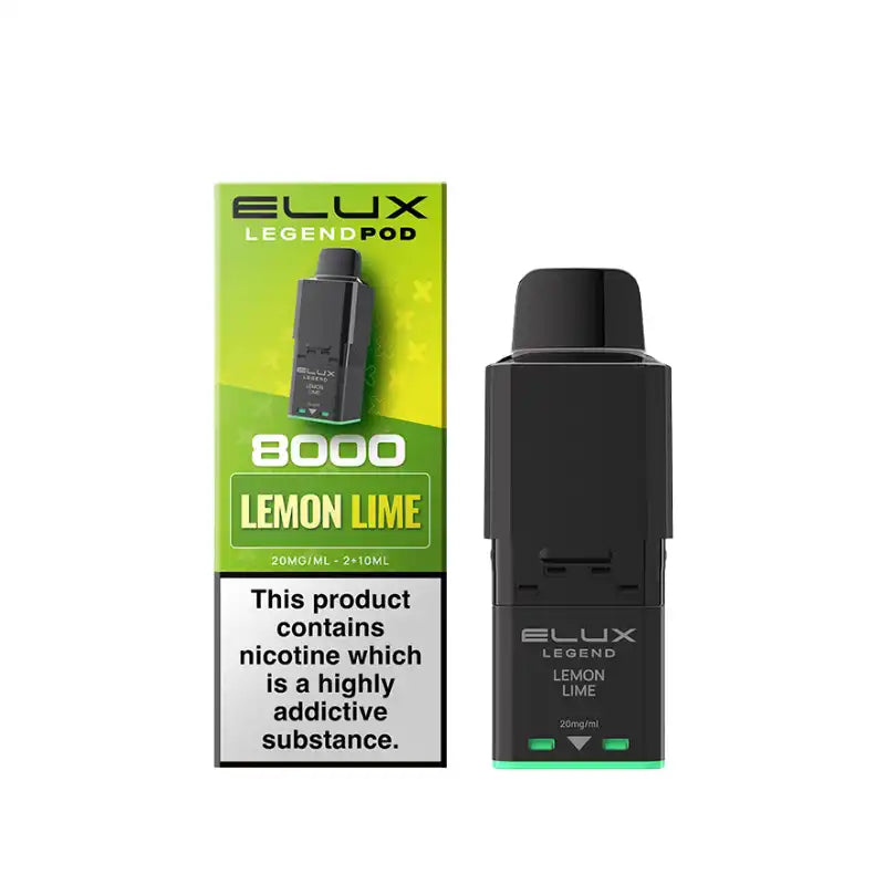 Elux Legend 8000 Refill Pod – Lemon Lime