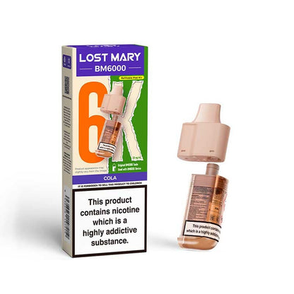 Lost Mary 6000 Refill Pods Vapourette Lost Mary 6000 Refill Pods Vapourette