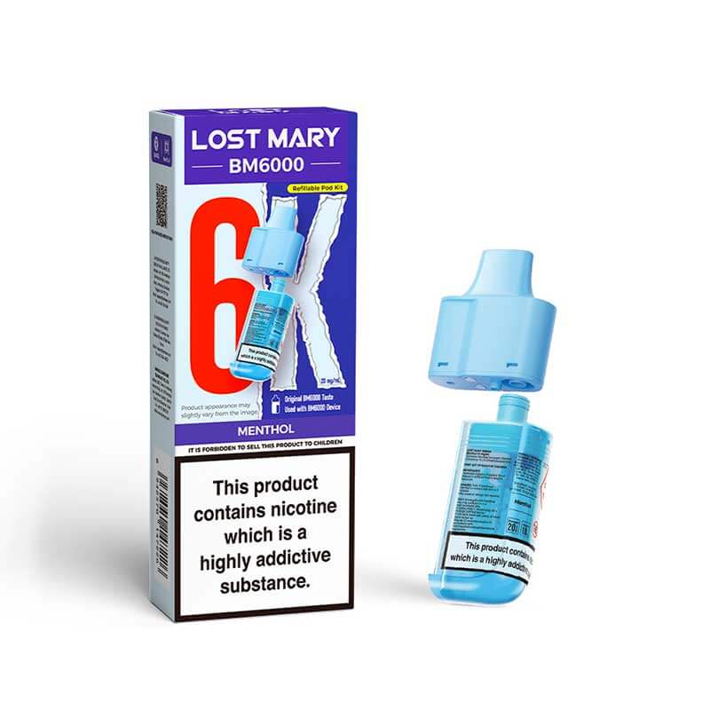 Lost Mary 6000 Refill Pods – Vapourette