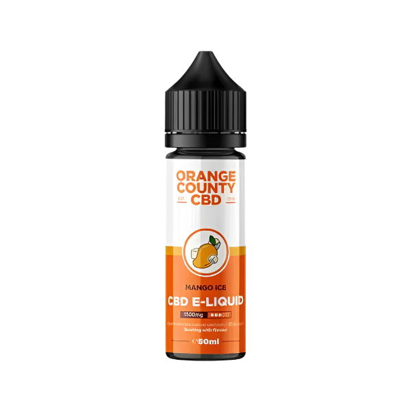 Orange County CBD 1500mg Broad Spectrum CBD E-liquid 50ml (60VG/40PG)