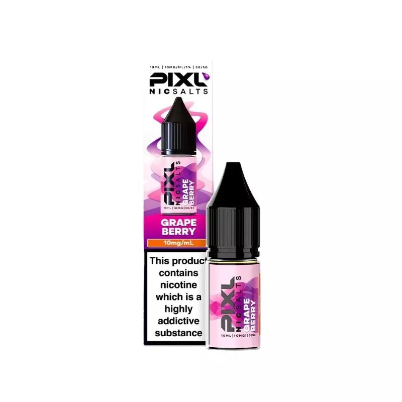 Pixl Grape Berry Nic Salt 10ml