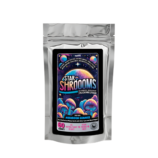 Innooova Star Shrooms Full Size Bag 60 Gummies