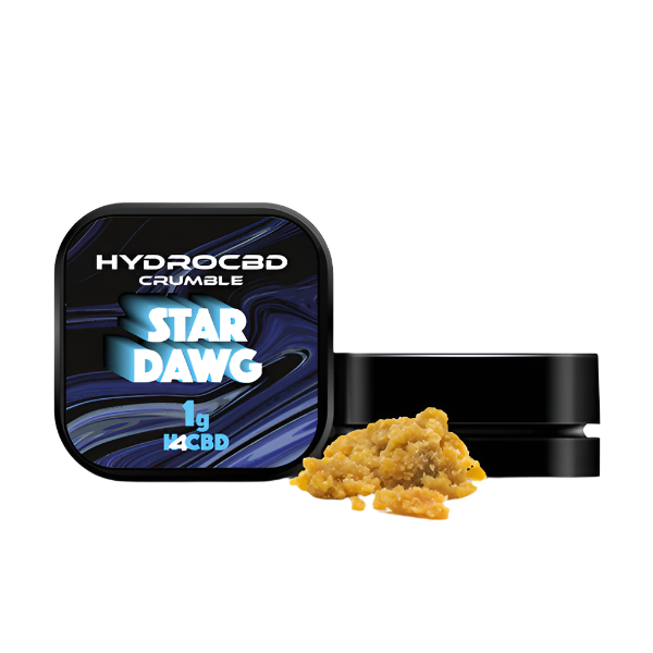 Hydrovape 80% H4 CBD Crumble 1g - Star Dawg