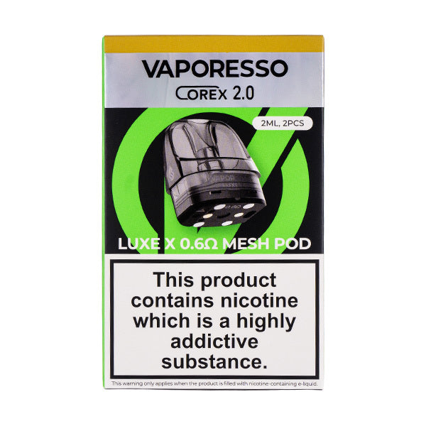 Vaporesso Luxe X Pod (2 pack) – 0.6Ω
