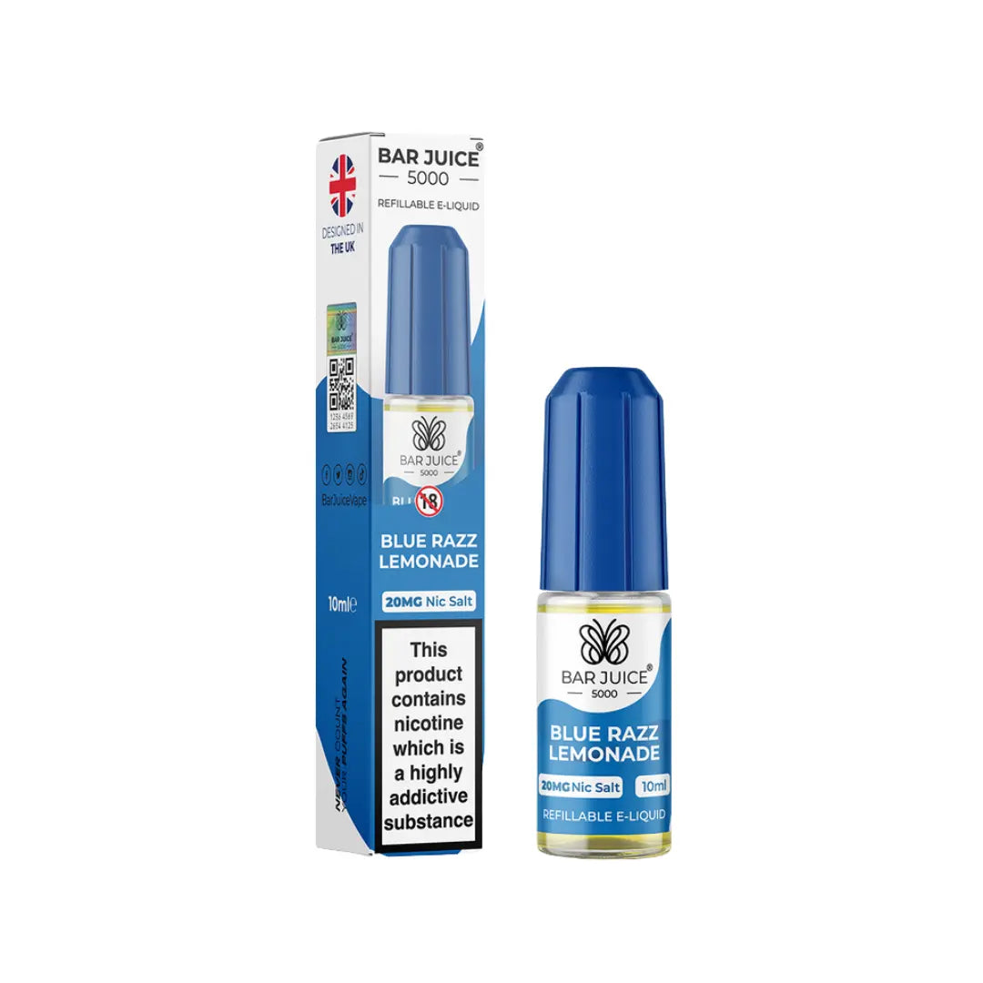 Bar Juice 5000 Blue Razz Lemonade Nic Salt 10ml