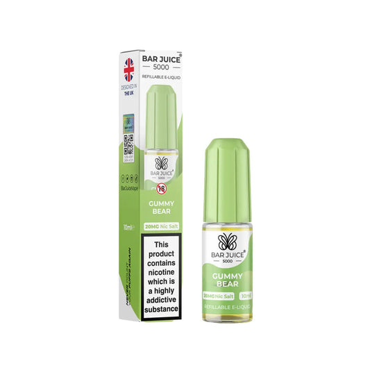 Bar Juice 5000 Gummy Bear Nic Salt 10ml