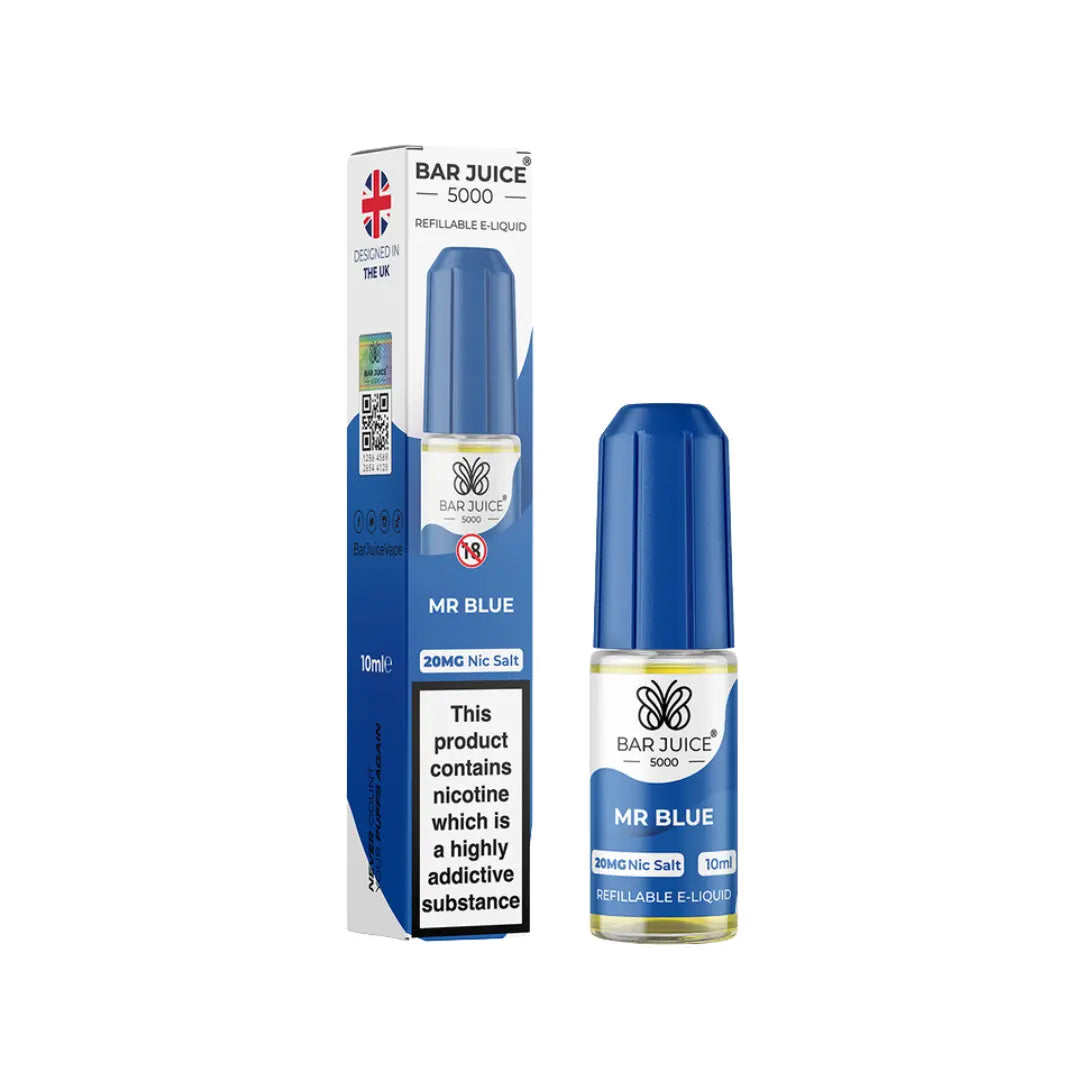 Bar Juice 5000 Mr Blue Nic Salt 10ml