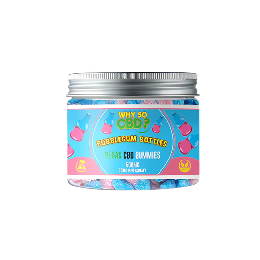 Why So CBD? Bubblegum Bottles 500mg