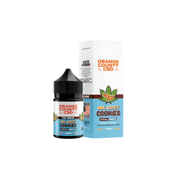 Orange County CBD Cali Range 1500mg CBD 50ml E-liquid (60VG/40PG)
