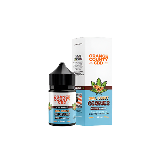 Orange County CBD Cali Range 1500mg CBD 50ml E-liquid (60VG/40PG)