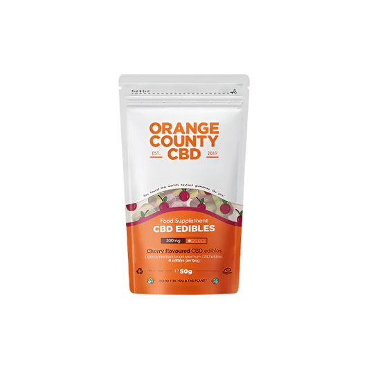 Orange County CBD 200mg Gummy Cherries - Grab Bag *Vegan*
