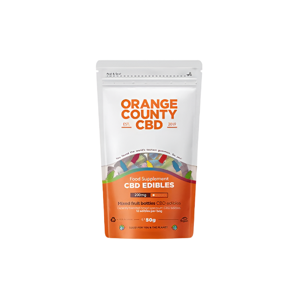 Orange County CBD 200mg Gummy Bottles - Grab Bag *Vegan*