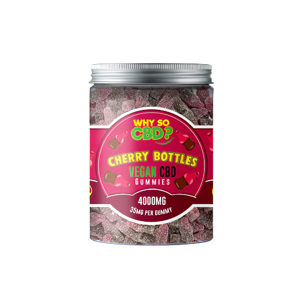 Why So CBD? Cherry Bottles 4000mg