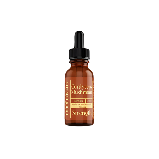 Nootrocan 15000mg Nootropic 50% Mushroom Tincture - 30ml - Cordyseps
