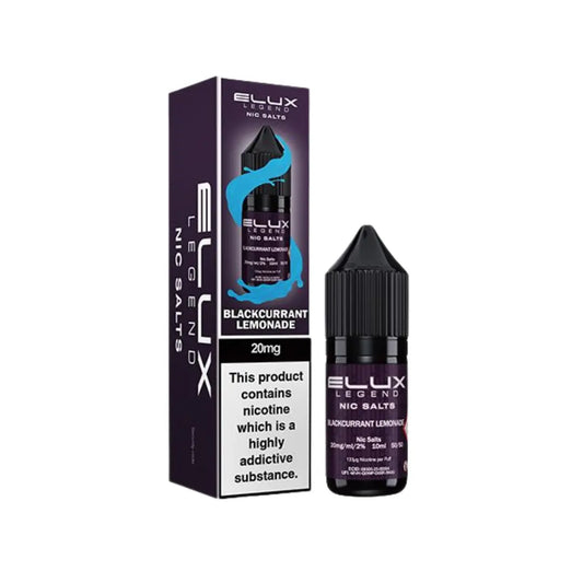 Elux Legend Blackcurrant Lemonade Nic Salt 10ml