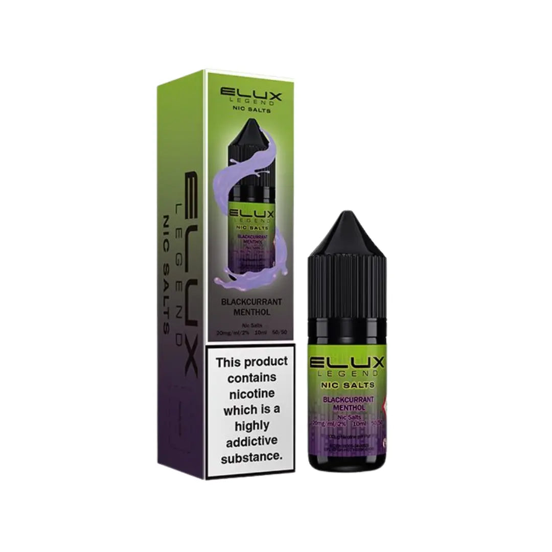 Elux Legend Blackcurrant Menthol Nic Salt 10ml