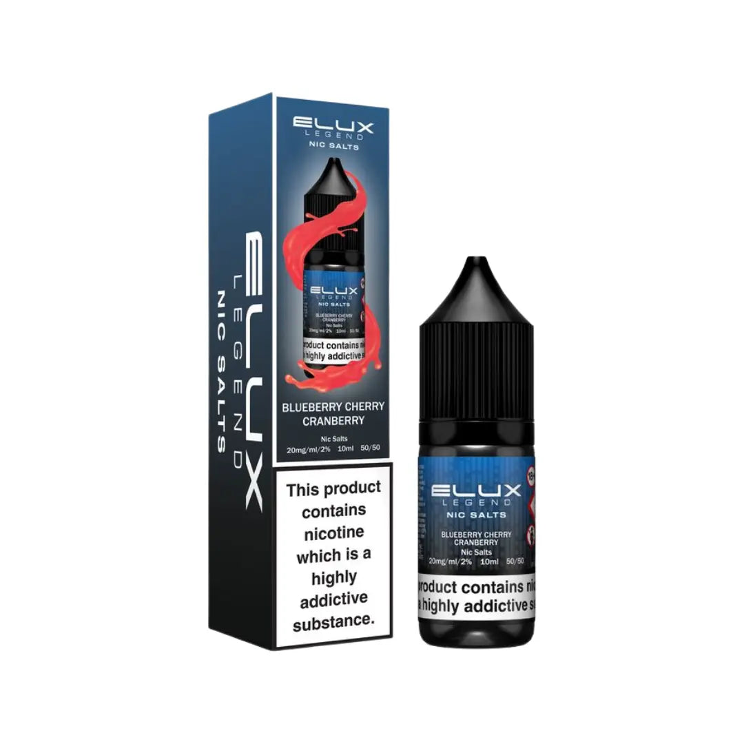 Elux Legend Blue Cherry Cran Nic Salt 10ml