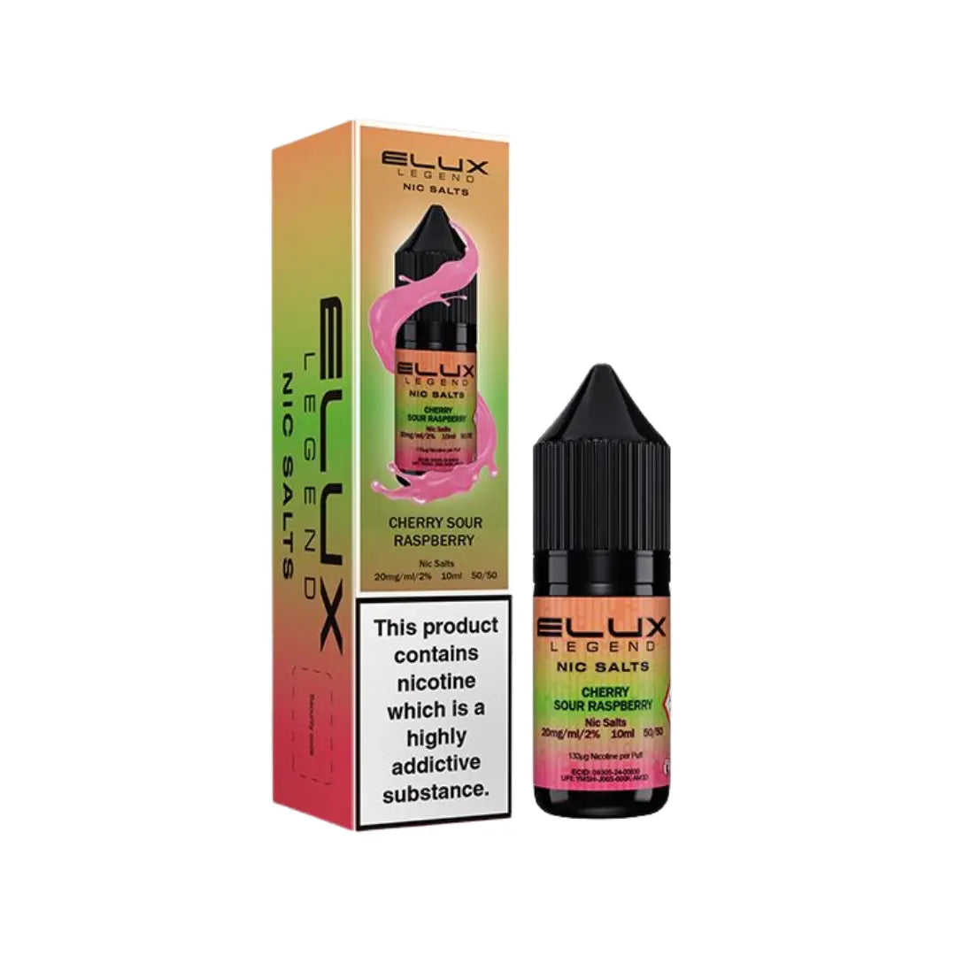 Elux Legend Cherry Sour Raspberry Nic Salt 10ml