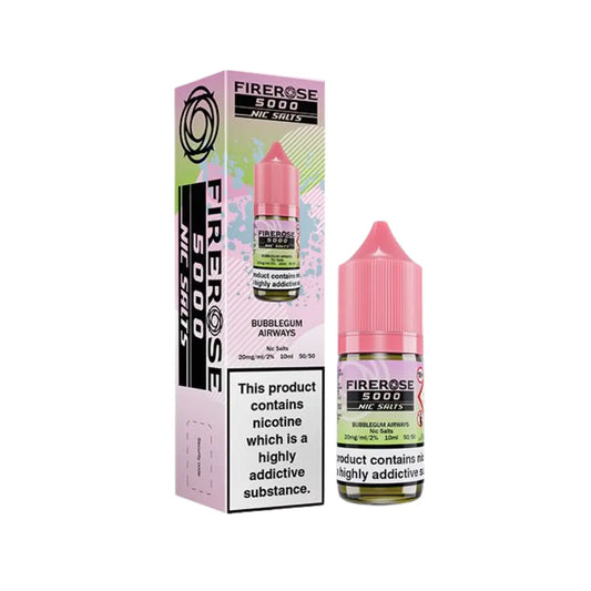 Firerose EX4500 Bubblegum Airways Nic Salt 10ml