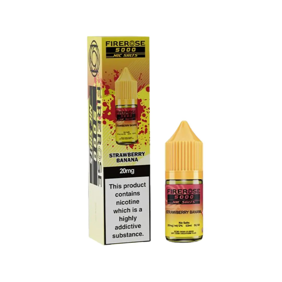 Firerose EX4500 Strawberry Banana Nic Salt 10ml