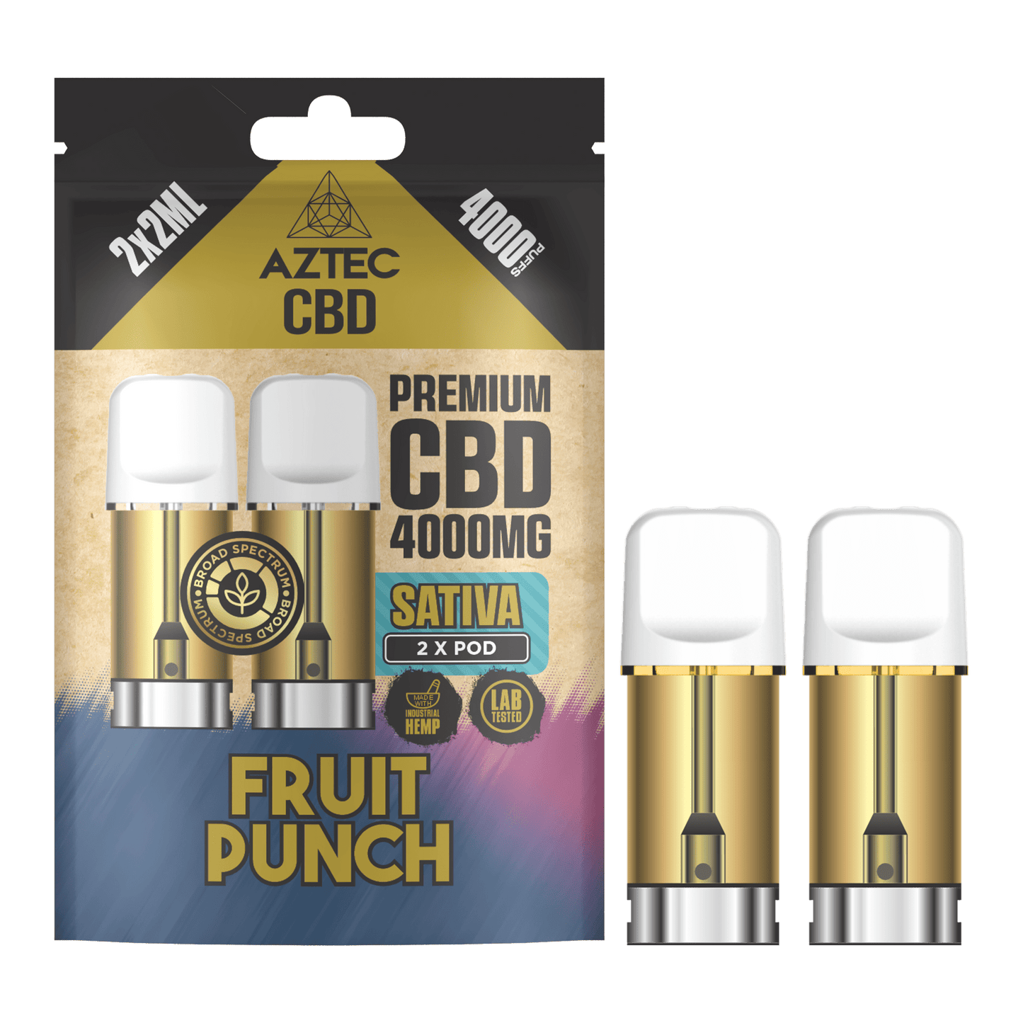Aztec CBD Pod Refills 4000mg