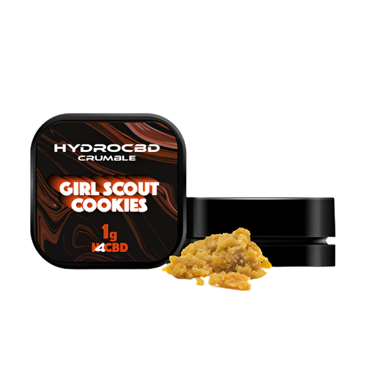 Hydrovape 80% H4 CBD Crumble 1g - Girl Scout Cookies