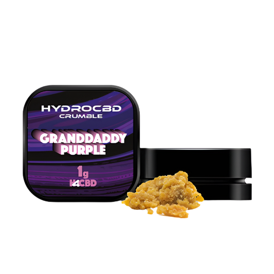 Hydrovape 80% H4 CBD Crumble 1g - Grand Daddy Purple