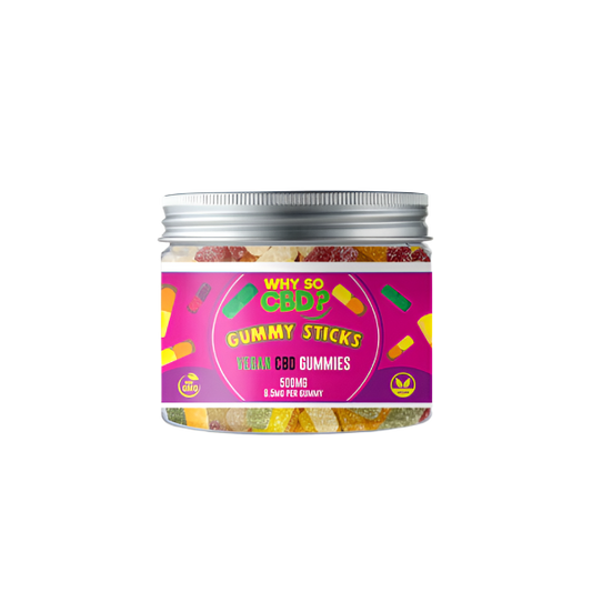 Why So CBD? Gummy Sticks 500mg