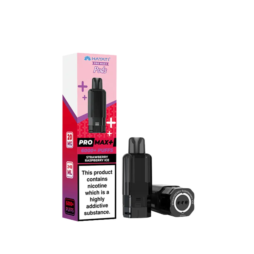 Hayati Pro Max 6000 Refill Pod – Strawberry Raspberry Ice
