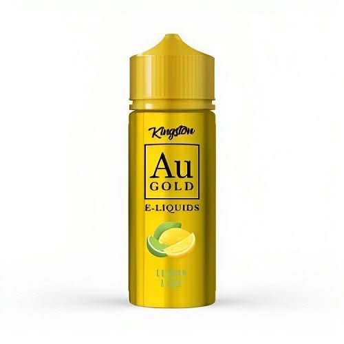 0mg AU Gold By Kingston 100ml Shortfill E-liquid (70VG/30PG) - Lemon Lime